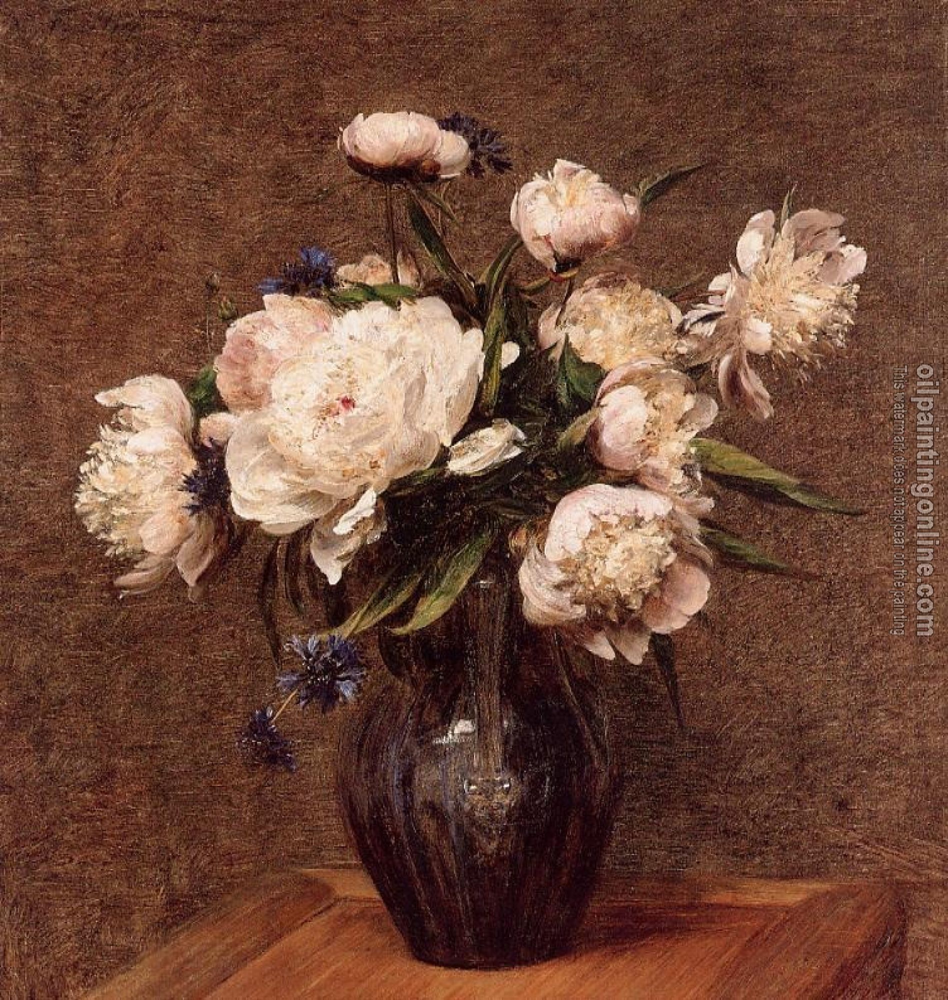 Fantin-Latour, Henri - Bouquet of Peonies